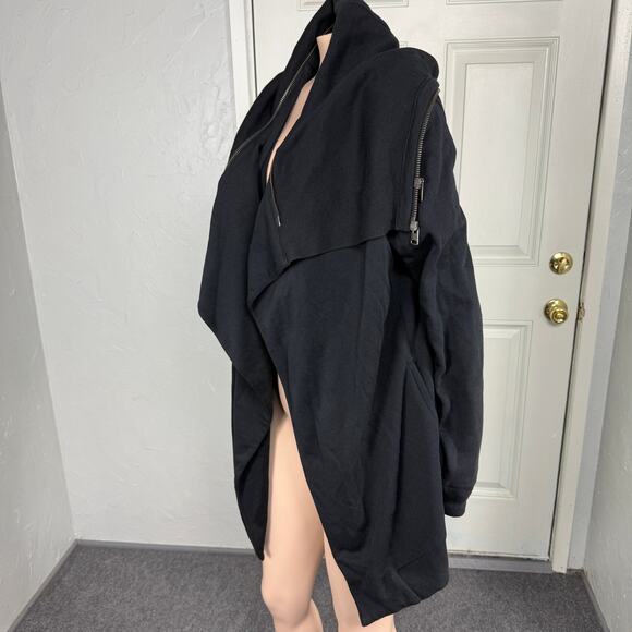 All Saints Women's Sweatshirt Dahlia Sweat Zip Jacket Cardigan Designer O21 - Picture 3 of 7